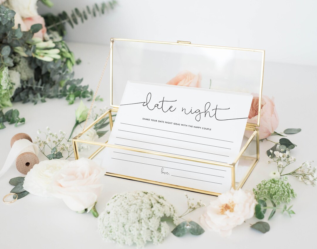 Date Night Cards | Printable Date Night Cards | Date Night Idea Cards ...