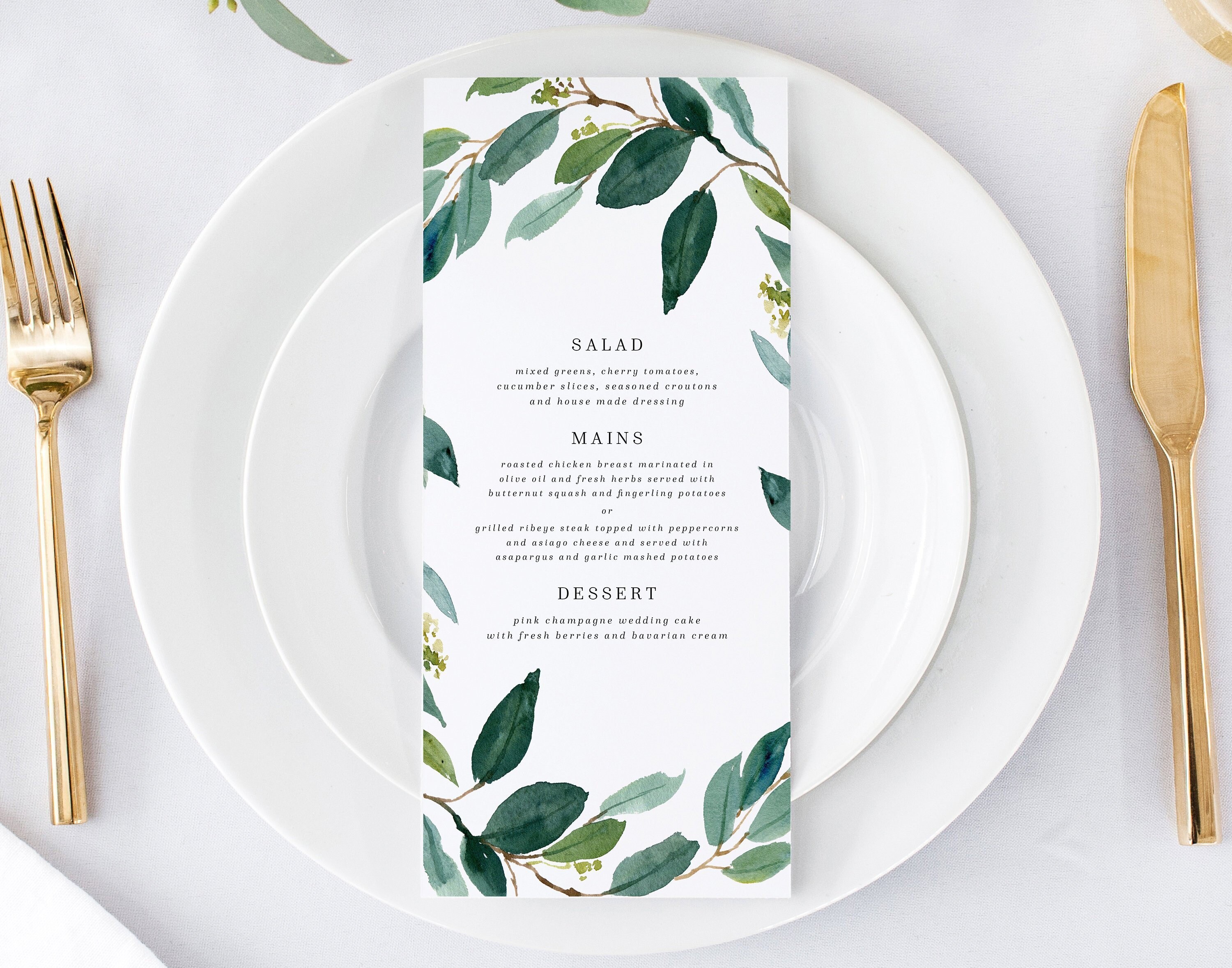 Printable Wedding Menu Wedding Menu Template Wedding Menu Etsy Printable Wedding Menu Wedding Menu Template Wedding Menu Etsy