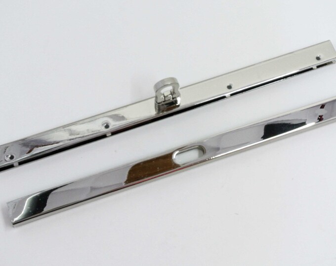 Wallet Clasp Closure Wallet Bar Channel Lock W/flip Clasp Etsy