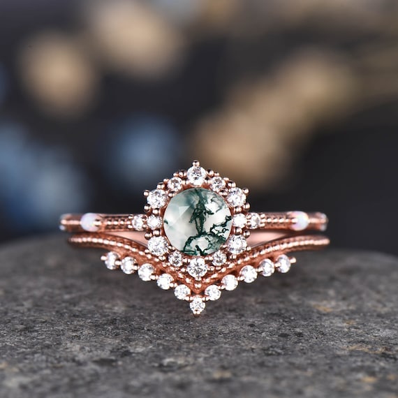 How to Stack: Vintage Floral Engagement Rings, Bridal Ring Stacks