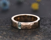 ◇Hei◇ twinkle layered 3set ring [正規品/関税込] Mens Black Onyx Wedding Band Baguette Cut Black Gem Band 5mm