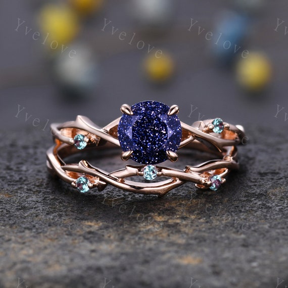 Blue on sale alexandrite ring