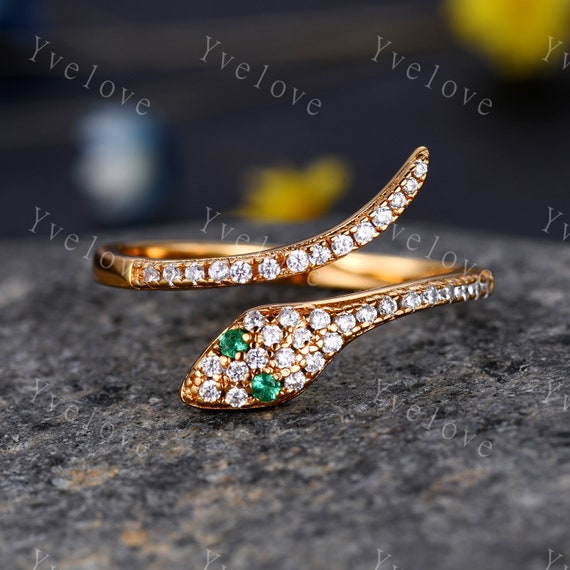 Matching snake rings online
