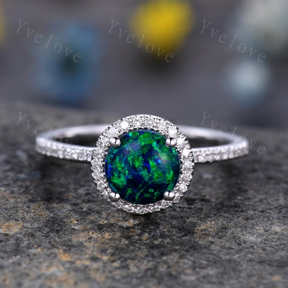 Etsy fire opal ring clearance