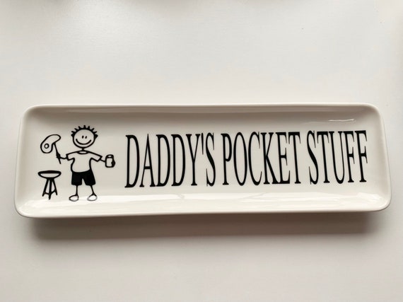Father S Day Gift Daddy Gifts Dads Pocket Stuff Gift Etsy etsy