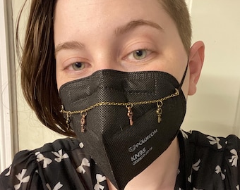 Steampunk Key Mask Chain