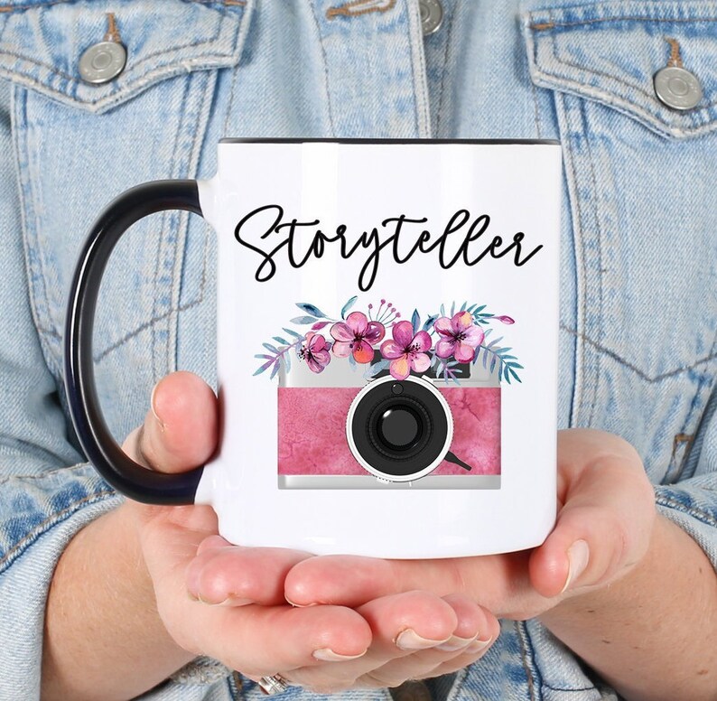 Photographer Gift Photographer Mug Camera Mug Storyteller Etsy