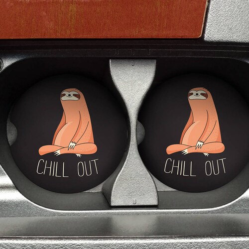 Custom Car Coasters Boho Car Coasters Car Cup Holder Etsy