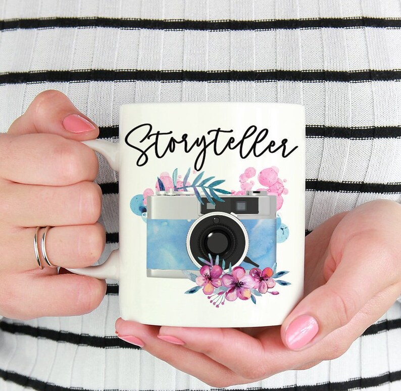 Photographer Gift Photographer Mug Camera Mug Storyteller Etsy