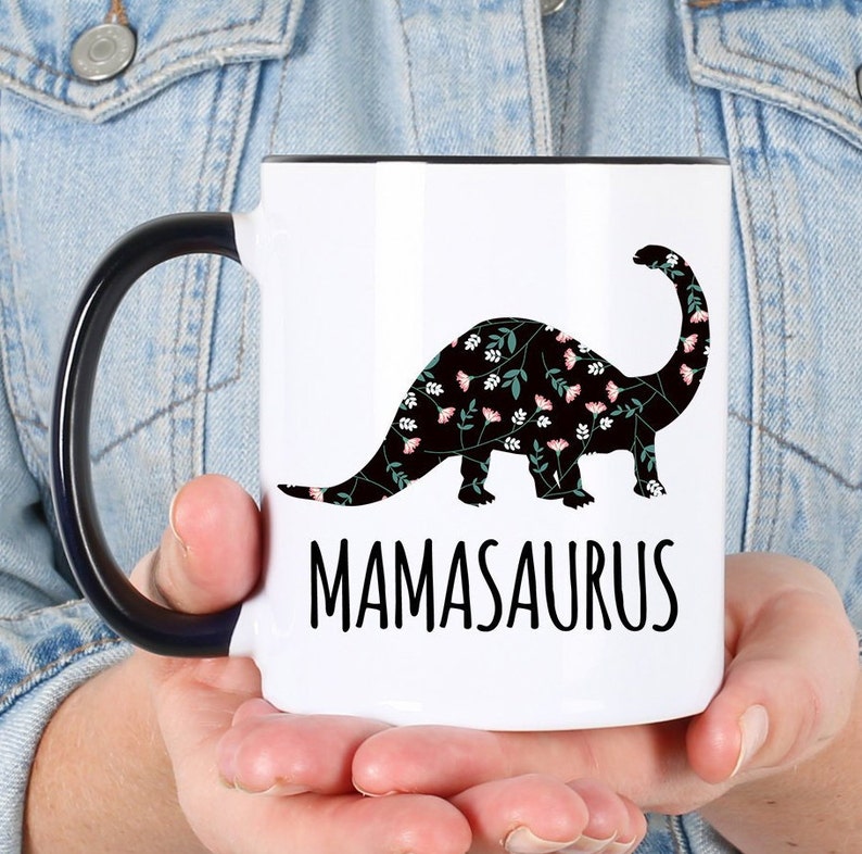 Mamasaurus Mug Coffee Mug Mom Mug Mom Gift Mamasaurus image 0