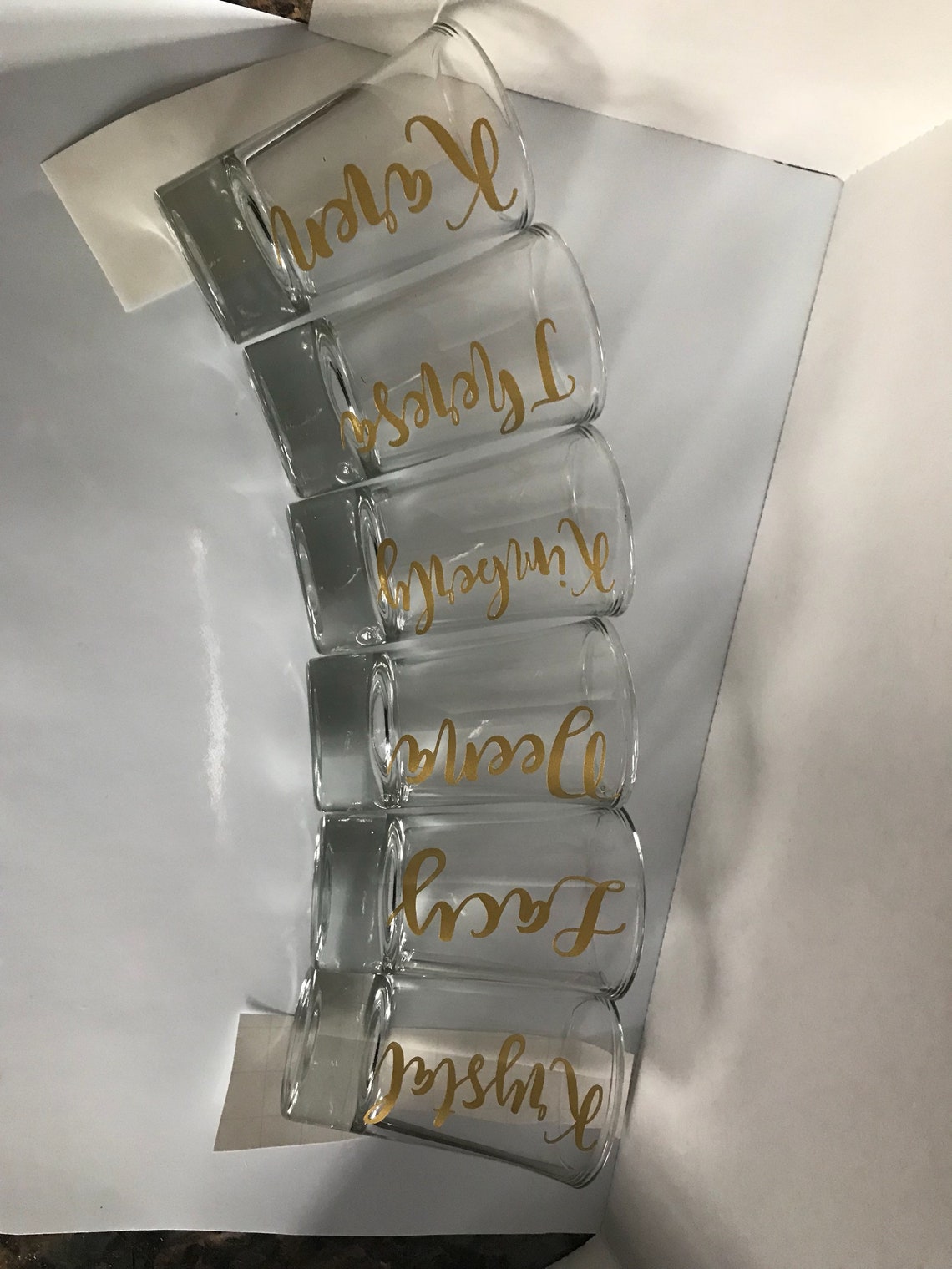 Personalized Shot Glasses - Etsy