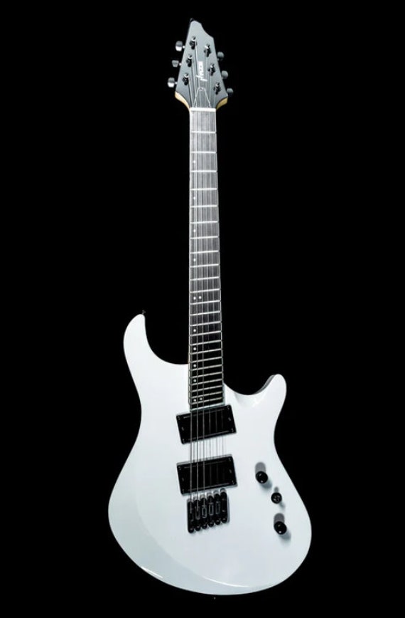 Fanned fret 6 string guitar deals