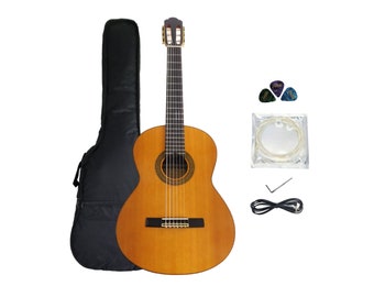Yamaha G 50A Classical Acoustic Guitar Circa 1970s With Hard Case