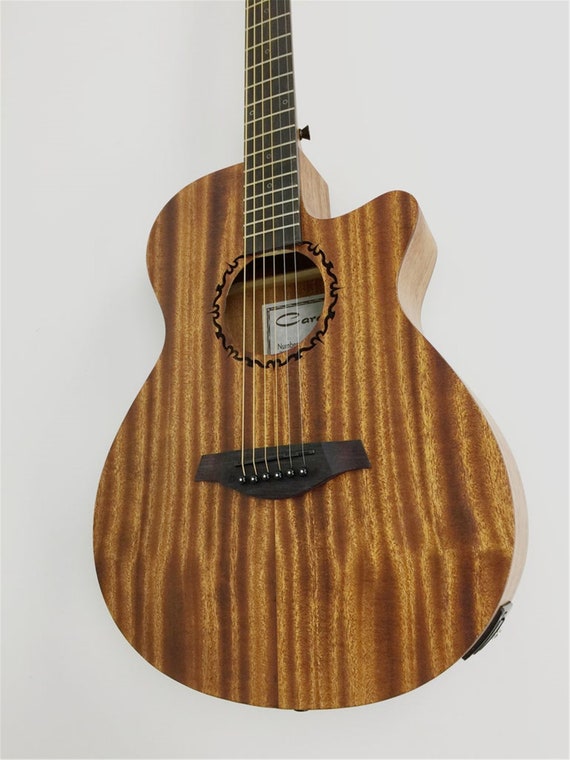 Caraya Safair 40 CEQ All Mahogany Thin-body Acoustic Guitar,cutaway,eqfree  Bag, String, Picks safair40ceq -  Canada