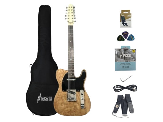 Buy 4/4 Haze HSTL 19100FNA 12SB 12-string Electric Guitar,s-s,ash