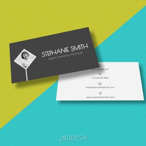 Resume Cover Letter Business Card Modern Cv Template Word & PowerPoint format Instant Download Professional Design Easy-To-Use image 5
