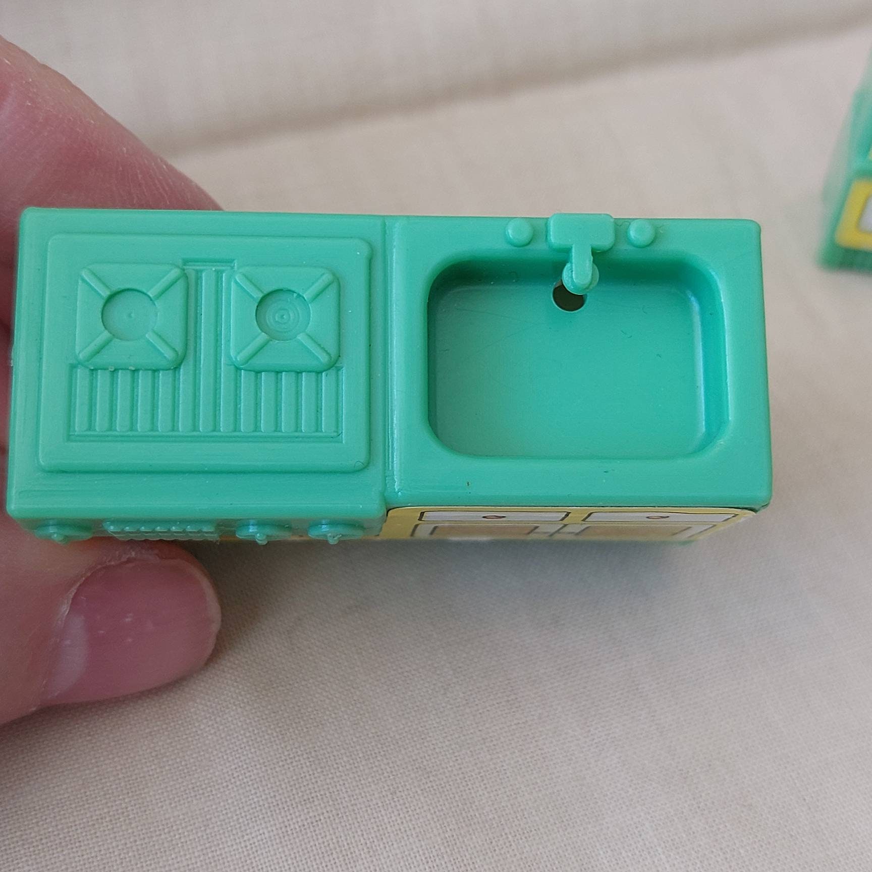 Vintage Dolls House Furniture With 8 Items Kitchen Lounge Etsy UK