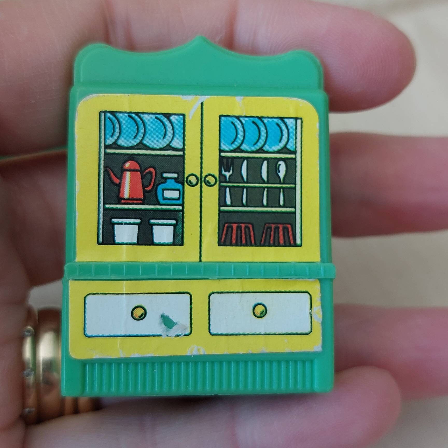 Vintage Dolls House Furniture With 8 Items Kitchen Lounge Etsy UK