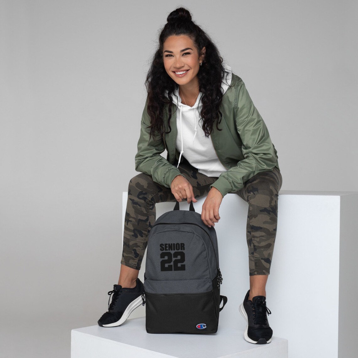 CLASS OF 2022 Backpack Embroidered Champion Backpackback to Etsy