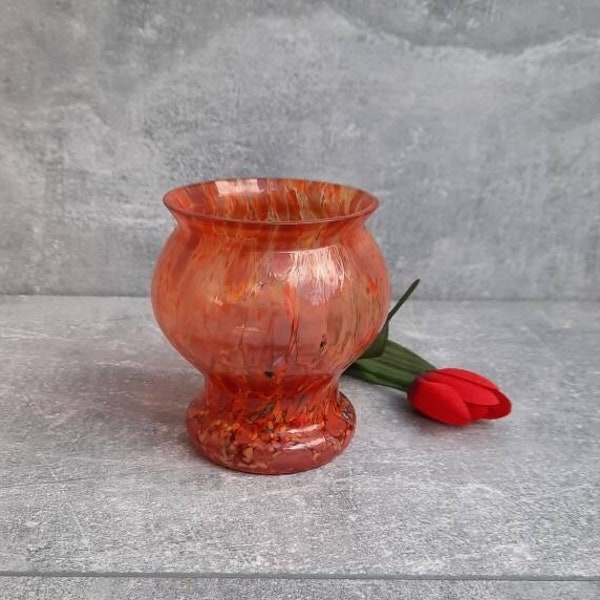 Vintage Boda Glass Vase. Design Ulrika Hydman Vallien for Boda.