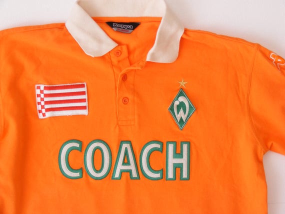Vintage Werder Bremen Coach Short Sleeve Polo Shirt Xlarge Etsy