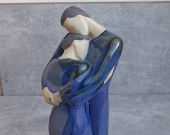 置物 Lisa Larson / Sjolejon / Gustavsberg Lisa Larson Gustavsberg MCM 1950's Pottery Large Cat Figure