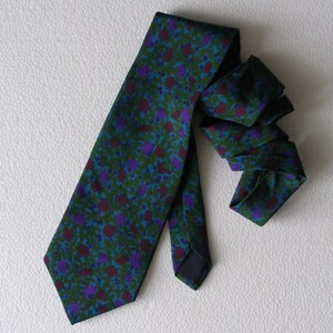 Vintage Marja Kurki Mens Suit Neck Tie 100% Silk