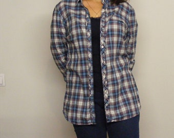 Tommy Hilfiger   checkered woman  shirt with long  sleeves