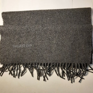 Vintage Valentino wool scarf