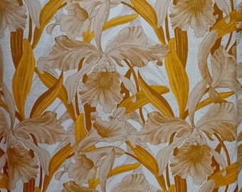 Vintage handmade curtain panel. High quality design from Scandinavian