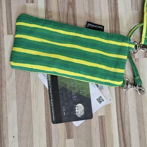 Marimekko vintage striped small bag.
