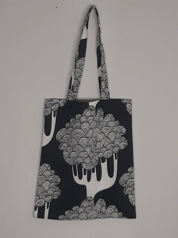 Ikea bag black and white hotsell