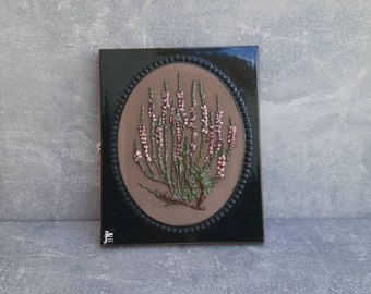 Jie Gantofta スウェーデン製セラミック製壁プレート。Ljung Callina