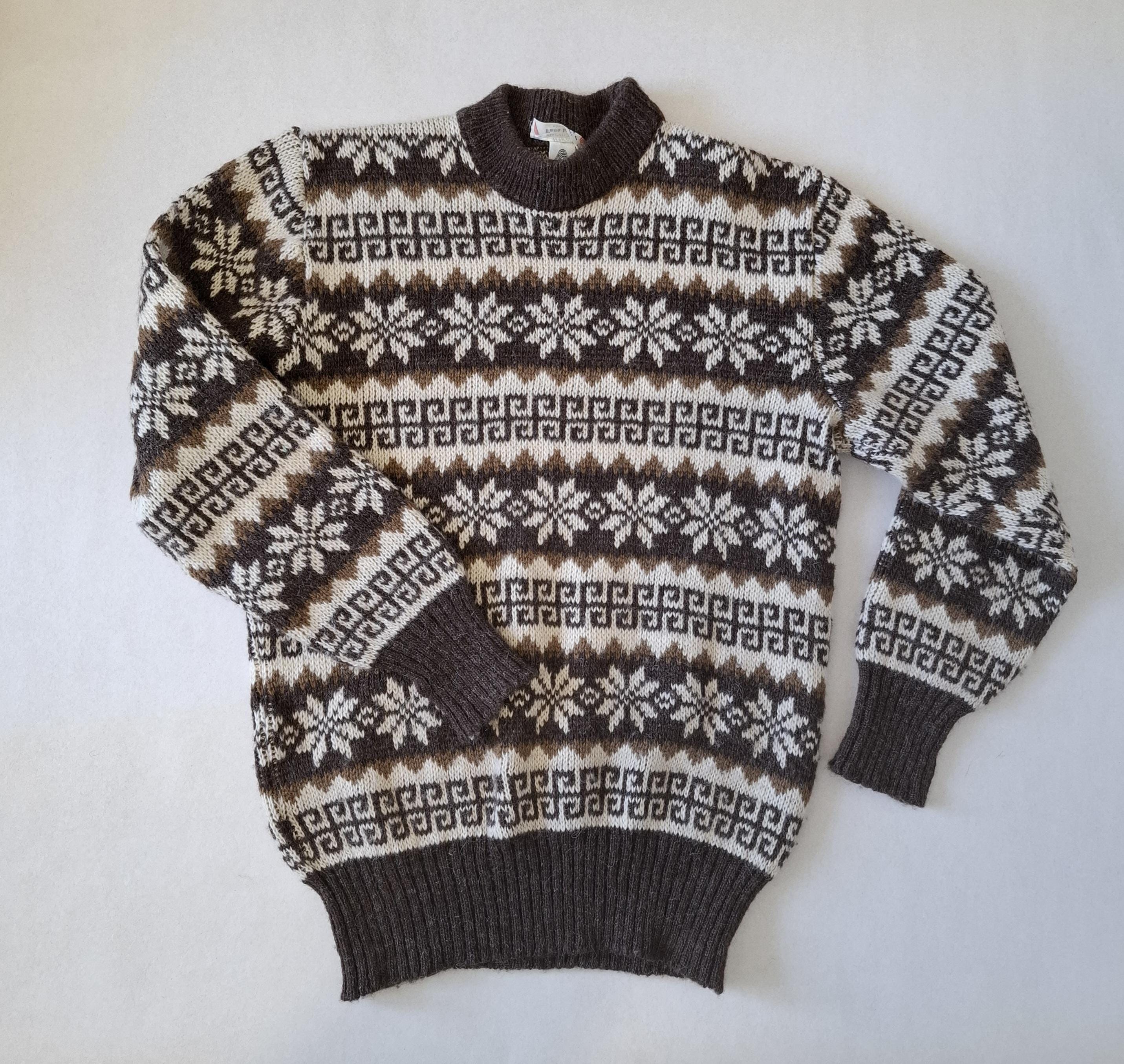Vintage Wool Sweater Etsy