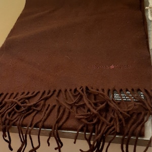 Vintage Marja Kurki wool scarf