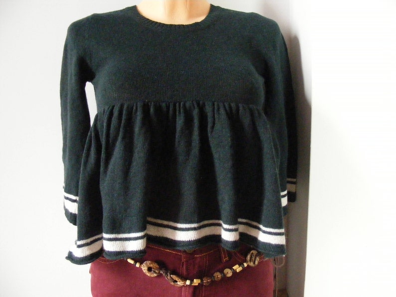 BGN wool top/ knitted sweater image 2