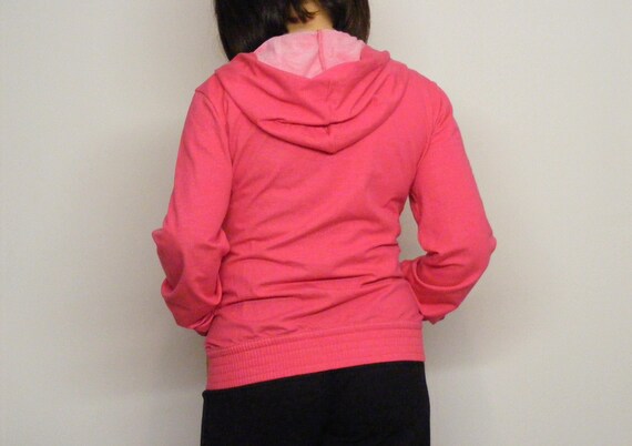 pink adidas tracksuit top