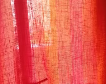 Vintage handmade curtain panel. High quality design from Scandinavian