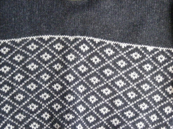 Vintage Norweger Pulli von BOUVIAC Norwegen skandinavischen Folk Pullover Nordic Muster große Größe L Vintage Norweger Pulli von BOUVIAC Norwegen skandinavischen Folk Pullover Nordic Muster große Größe L