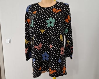 Suéter de algodón orgánico de Gudrun Sjoden. Talla S pequeña