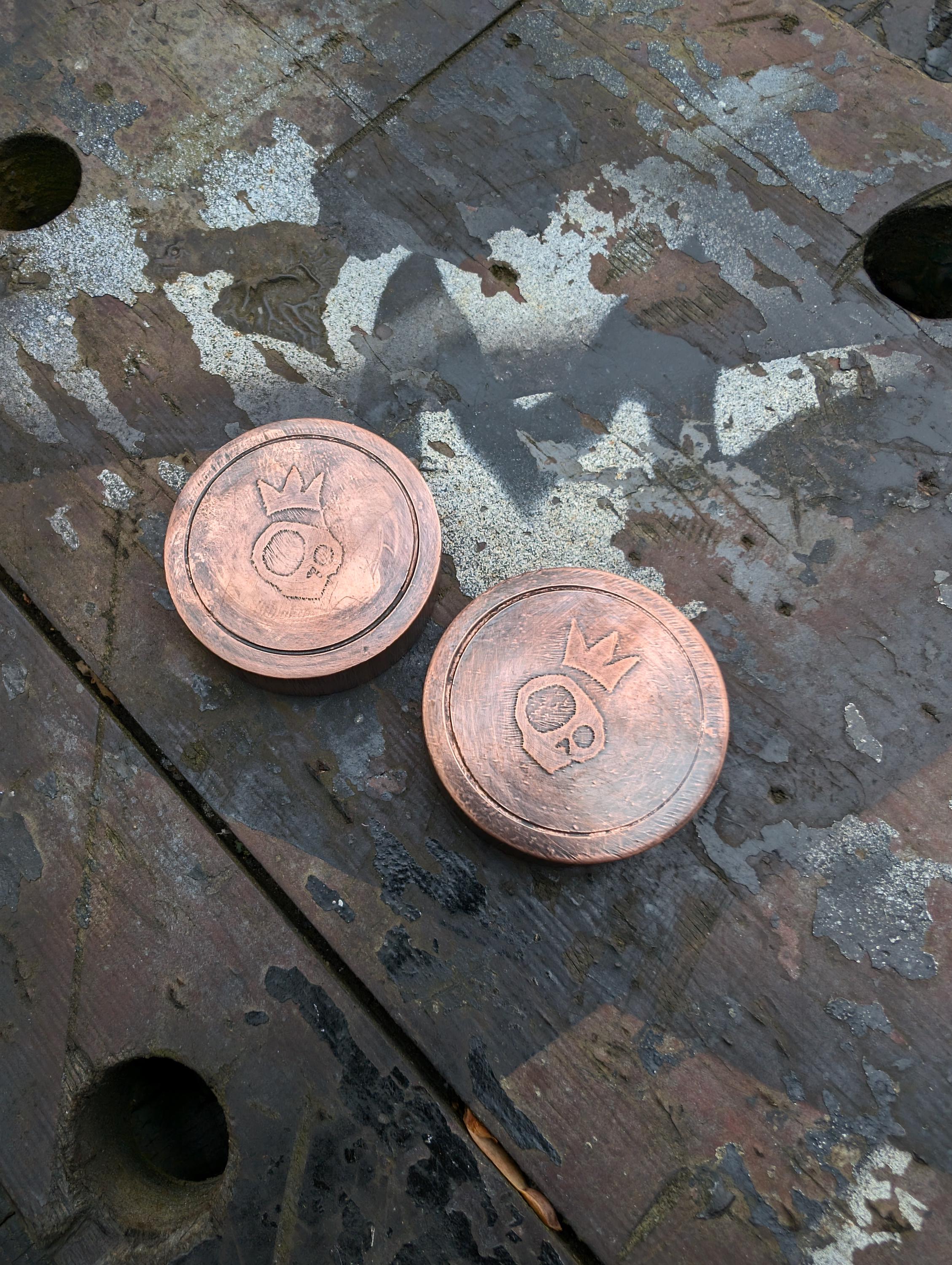 Copper every day carry coin. There Will Be Blood v2. Copper