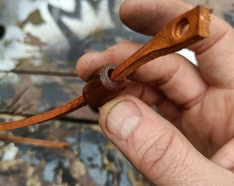 Every day carry barrel bead. Genuine Lignum Vitae. One off