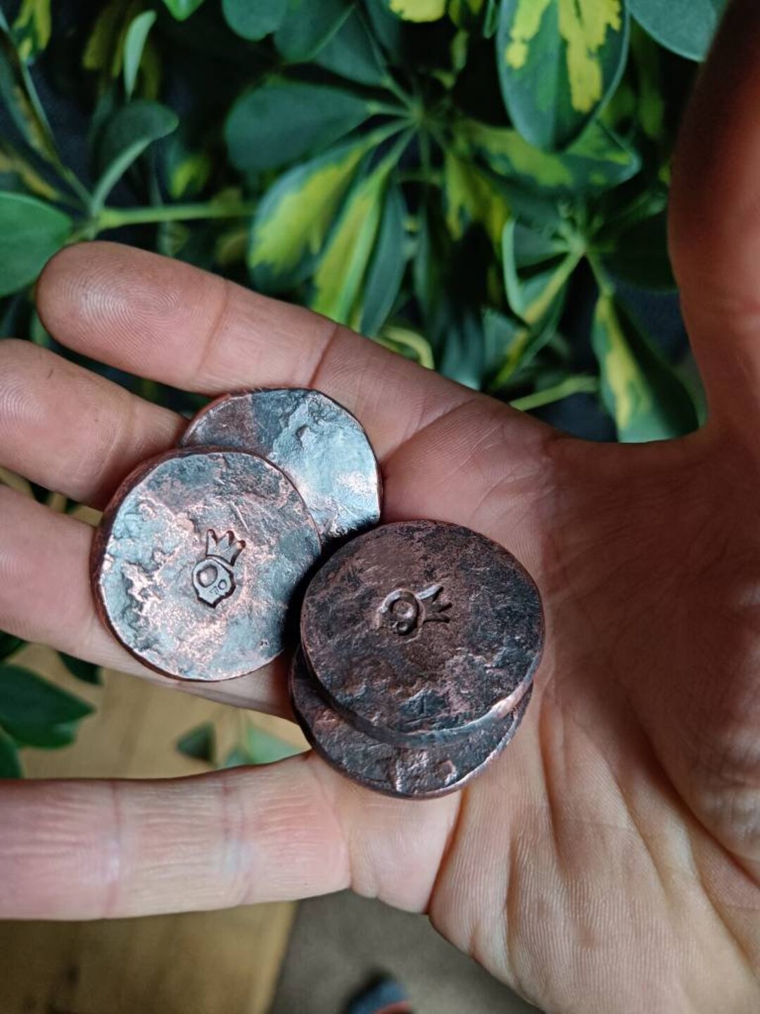 Copper Edc Worry Coin. Etsy