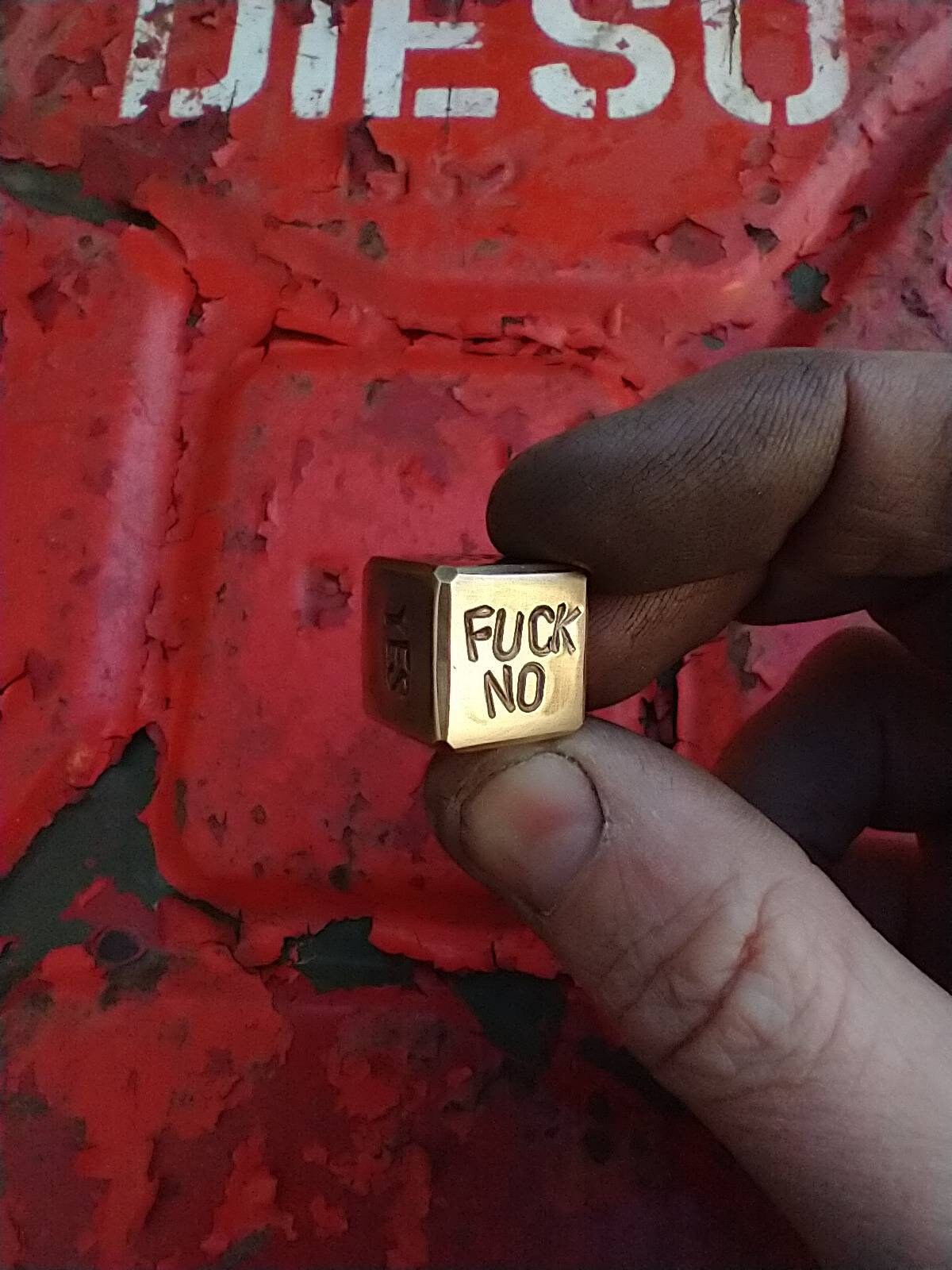 Decision making dice. Hand made by Simply OrN8.
