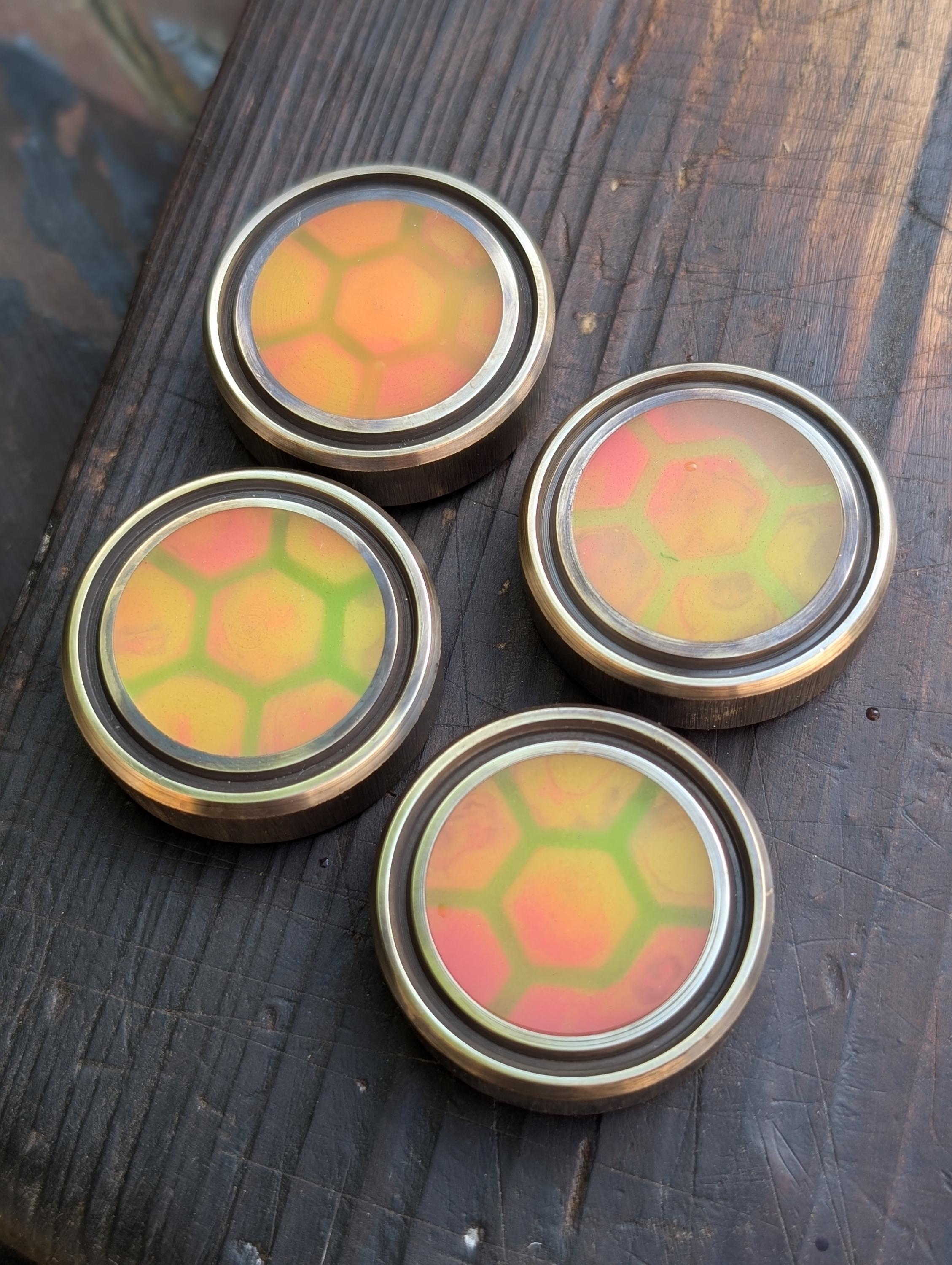 Every day carry pocket portal in brass. Party Portal