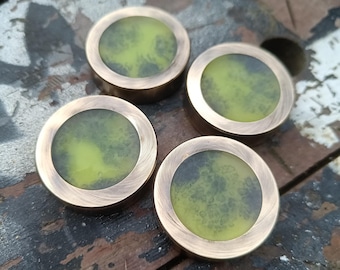 Every day carry pocket portal in brass. Return of the Ooze Max Glow, dished back. Last one