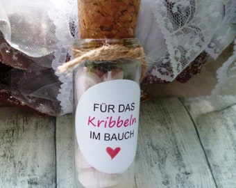 Gastgeschenk Hochzeit Brauseherzen Kribbeln im Bauch Geschenk Gäste Mitbringsel