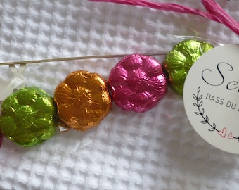 Guest Gift Gift Souvenir Chocolate Instead of Flowers Baptism Wedding Birthday