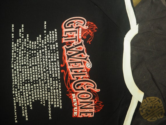 JET Vintage Band Tee Music T-shirt Worn Torn Distress… - Gem