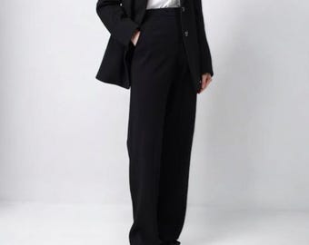 1990s Giorgio Armani Gray Trousers - Vintage Size 40 - Etsy